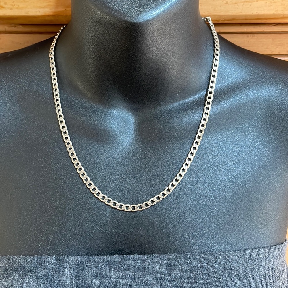 Unisex Men Women Heavy Curb Link Neck Chain Necklace